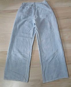 Light Blue Wide Leg Jeans