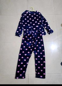 Comfy Velvety Woollen Night Suit