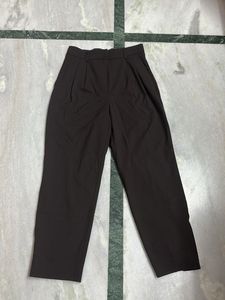 H&M BROWN FORMAL PANTS