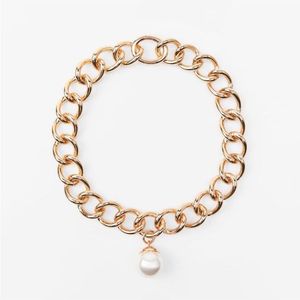 Limited Edition Zara Huge Pearl Pendant Necklace