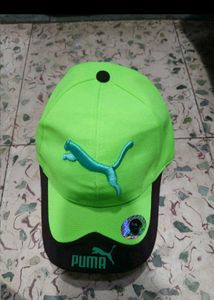 Puma Neon Green Baseball Cap