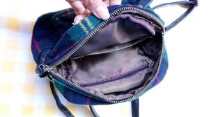 Plaid Backpack