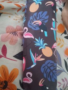 Tropical Flamingo &amp; Toucan Pouch