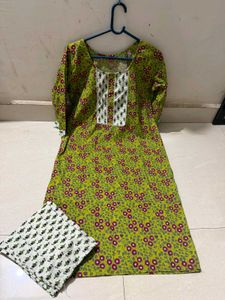 Pure Cotton Kurta Set
