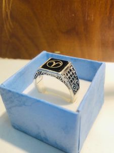 Gents Ring Pure Silver (wt:-6.500g)