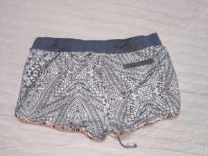 Boho Patterned Drawstring Shorts