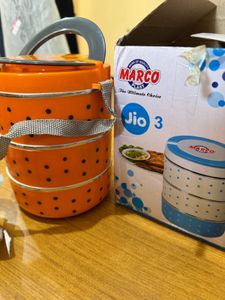 hot pot 3 container tiffin