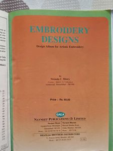 Embroidery Designs Book