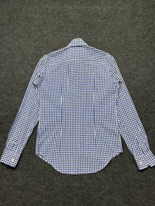 women’s Blue Gingham Shirt