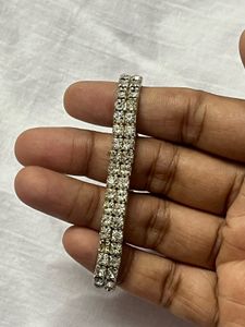 Sparkling Rhinestone Bangle Bracelet