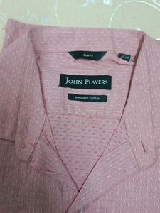 Stylish Red Slim Fit Shirt