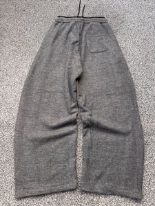 Comfortable Grey Wide Leg Sweatpants