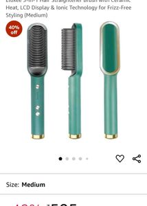 Eloxee 3-in-1 Hair Straightener Brush