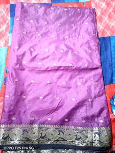 Elegant Purple Saree