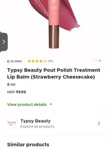 Ipsy Pout Polish - Strawberry Cheesecake