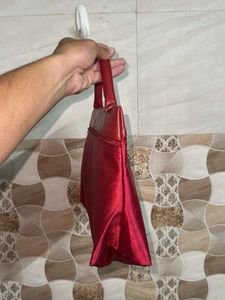 Chic Red Handbag