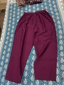 HEAVY Embroidered Purple/Violet Kurta Set