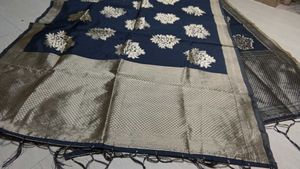 Black Bnarasi Dupatta