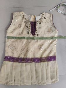 blouse with heavy embroidery and sequin