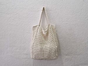 Crochet Mesh Tote Bag
