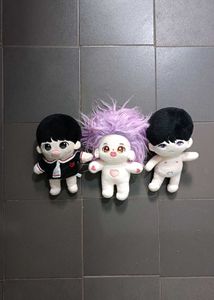 Set of 3 Cute Plush Dolls