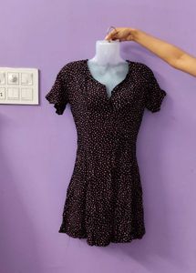 Chic Polka Dot Mini Dress