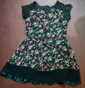 2 Top &amp; One black floral Dress