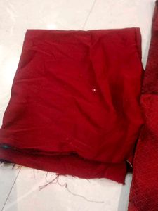 Beautiful Maroon &amp; Orange blouse piece