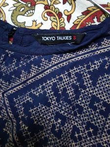 Navy blue Top