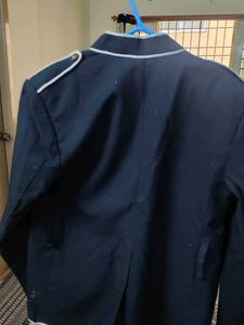 Stylish Navy Blue Ethnic Jacket