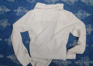 Chic White Tie-Front Top