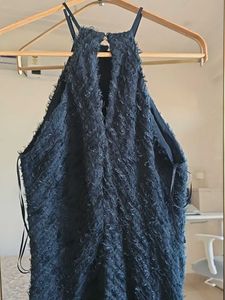 🔻PRICE DOWN - ZARA Halter Gown with Fringe