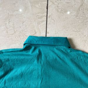 Patagonia Teal Polo Shirt