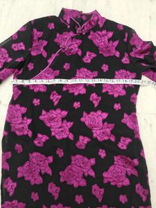 Floral Cheongsam Dress
