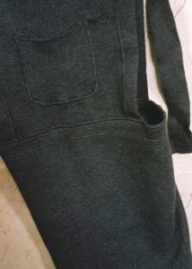 Gray Overall dangri Dress