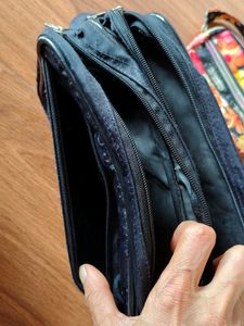 Buy One Black Travel Pouch Get 1 small  free