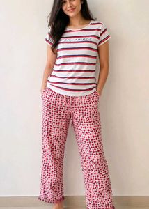 nightwear pjama and tshirt