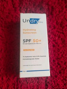 Undry facial Moisturizer , Sunscreen And Sunscreen Stick , Sealed Pack , New Condition
