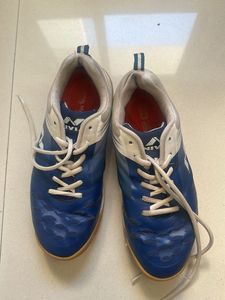 NIVIA Blue Badminton Court Shoes