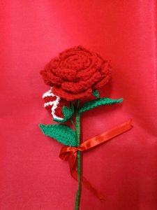 Crochet Rose Flower