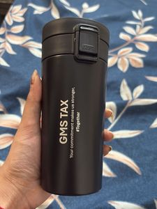 Black Insulated Travel Mug