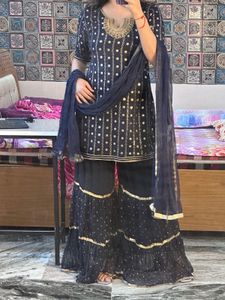 Navy Blue Kurta Set 🩷
