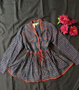 Boho Paisley Print Kurta
