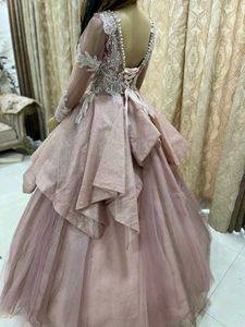 Beautiful Engagement Gown With Cancan Ring