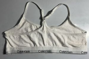 Calvin Klein White Sports Bra