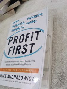 Profit First Book by Mike Michalowicz