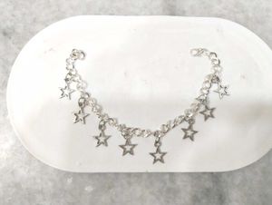 Silver Star Charm Bracelet