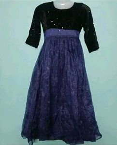 Blue gown