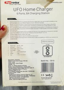 Portronics UFO Home Charger