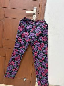 Floral Print Pants
